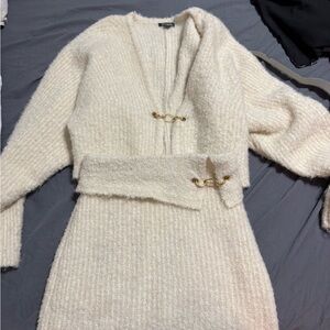 Wild Fable Cream Knit Garment